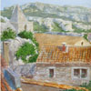 Крыши Эза, 2010
42x29 см; картина не продается