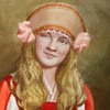 Портрет девушки в народном костюме, 2011
57x51 см; картину можно купить