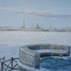 Санкт Петербург. Вид на Петропавловскую крепость, 2012