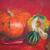 Спелые тыквы, 2008
41x54 см; картину можно купить