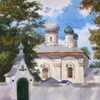 Сретенский монастырь, 2002
31x49.5 см; картина не продается
