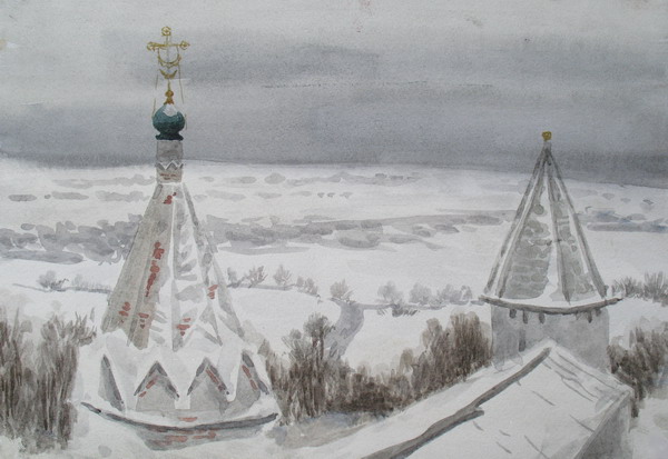 Виктория Кирьянова. Зима. Александрова слобода, 2002