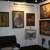 Картины Виктории Кирьяновой на выставке TOPLINE 2012 в Крокус Экспо